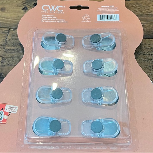 CWC Cat Bag Clips 8 piece - Picture 5 of 6